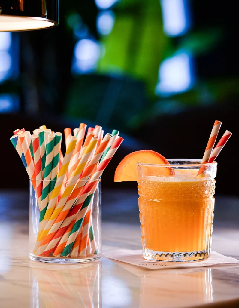 Papirne slamčice - šarene kratke