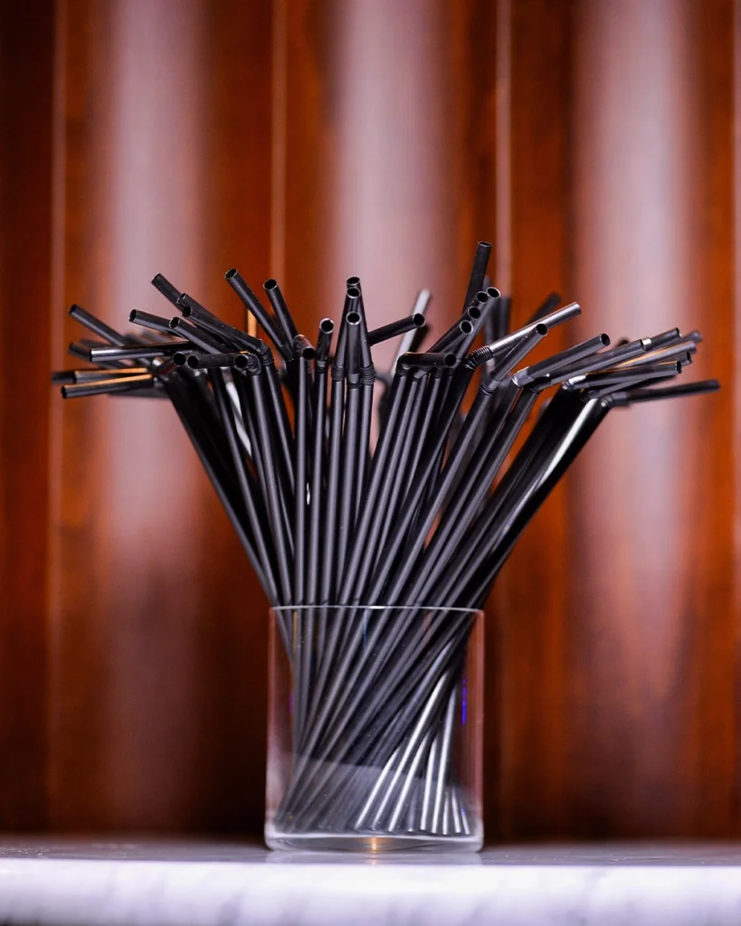 Zglobne slamčice - crne